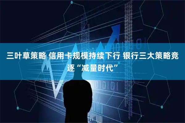三叶草策略 信用卡规模持续下行 银行三大策略竞逐“减量时代”