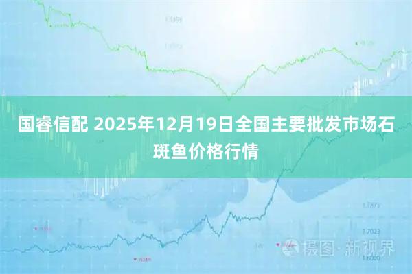 国睿信配 2025年12月19日全国主要批发市场石斑鱼价格行情